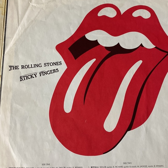 Rare VINTAGE ROLLING STONES “STICKY FINGERS Album”. REAL ZIPPER VERSION.1971 - Picture 3 of 14